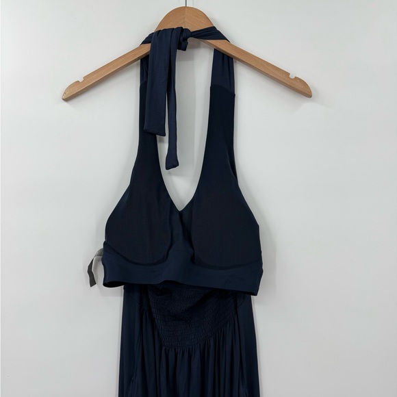 ❎SheBird The Harper Halter Bra Midi Dress in Navy | Size 3 (S/M - 6) - Picture 9 of 9